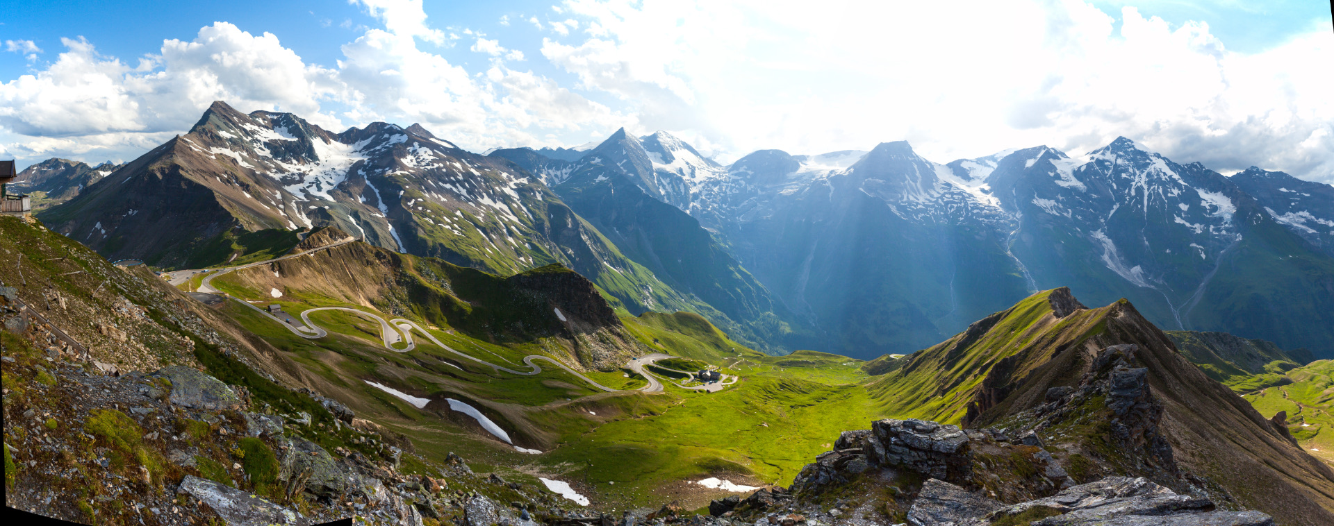 Familienwanderung im Käfertal mit Blick auf die Hohen Tauern