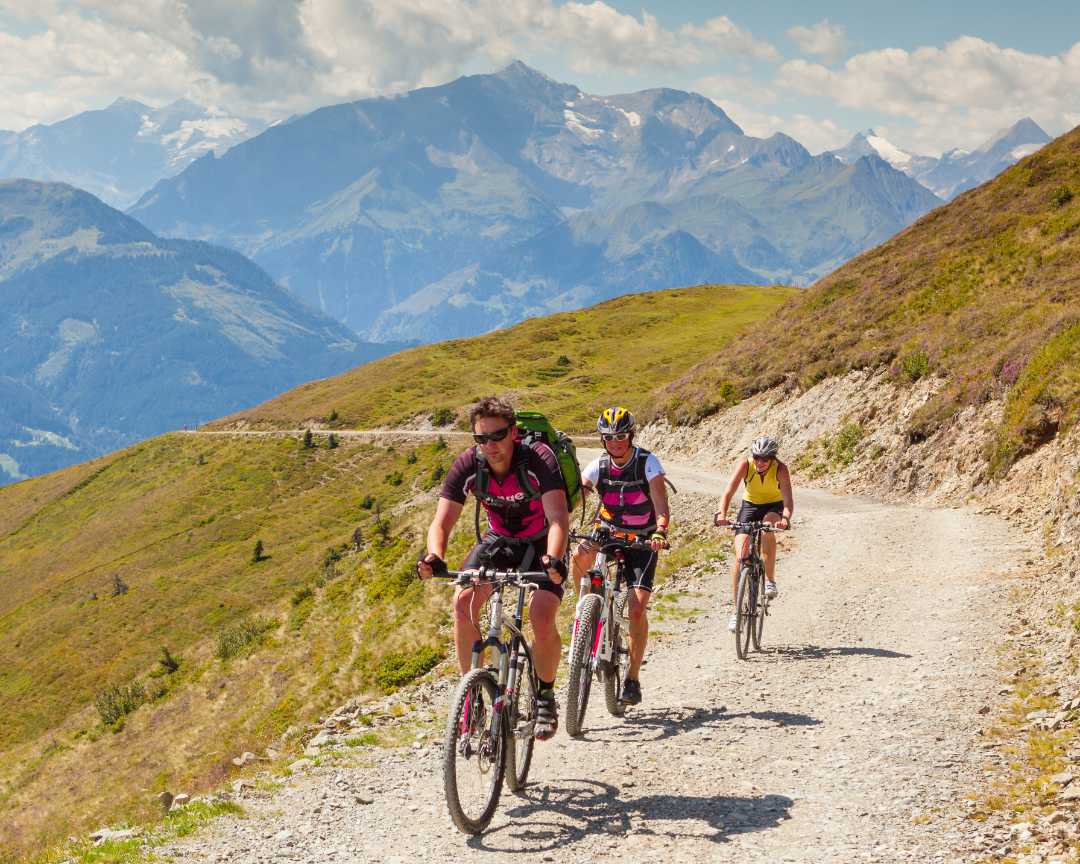 Mountainbiken zur Tödlingalm bei Fusch